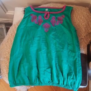 Tank top with shorts